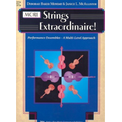 More Strings Extraordinaire - Kontrabass / String Bass - Deborah Baker Monday / Arr. Clark McAlister