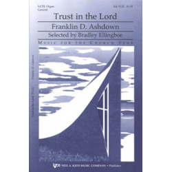 Trust In The Lord - Franklin D. Ashdown