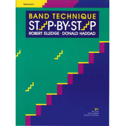Band Technique Step By Step - Bariton in C / Baritone BC - Don Haddad