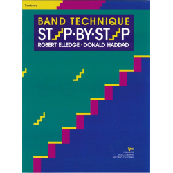 Band Technique Step By Step - Posaune / Trombone - Don Haddad