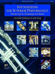 Foundations for Superior Performance - Baritonsaxophon / Eb Baritone Saxophone -Richard Williams & Jeff King