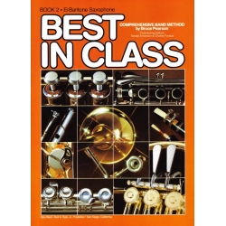 Best in Class Buch 2 - Deutsch - 09 Eb Bariton Saxophon - Bruce Pearson