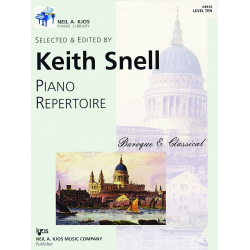 Piano Repertoire: Baroque & Classical - Level 10 -Keith Snell