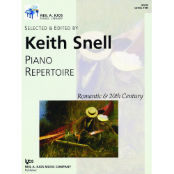 Piano Repertoire: Romantic & 20th Century - Level 10 -Keith Snell