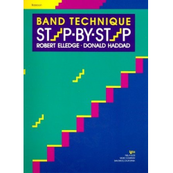 Band Technique Step By Step - Fagott / Bassoon - Don Haddad