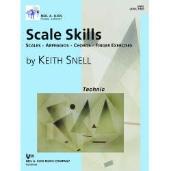 Piano Repertoire Technic: Scale Skills - Level 2 -Keith Snell