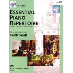 Essential Piano Repertoire (Downloadable Recordings) - Level 3 -Keith Snell