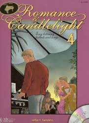 Romance & Candlelight Heft 4 Klavier + CD - Albert Sanders