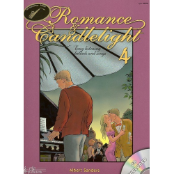 Romance & Candlelight Heft 4 Es-Alt-Saxophon + CD - Albert Sanders