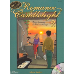 Romance & Candlelight Heft 2  Keyboard, Gitarre,( Akkordeon) + CD -Albert Sanders