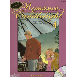 Romance & Candlelight Heft 4 B-Klarinette, (B-Trompete) + CD - Albert Sanders