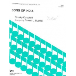 Song Of India -Nicolaj / Nicolai / Nikolay Rimskij-Korsakov / Arr.Paul Yoder