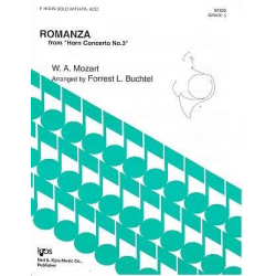 Romanza - Wolfgang Amadeus Mozart / Arr. Forrest L. Buchtel