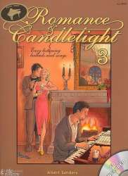 Romance & Candlelight Heft 3  Klavier + CD - Albert Sanders