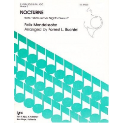 Nocturne - Felix Mendelssohn-Bartholdy / Arr. Forrest L. Buchtel