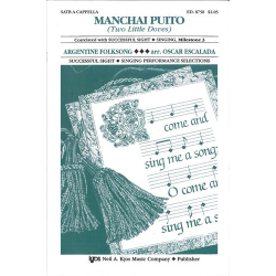 Manchai Puito  (Two Little Doves) -Traditional / Arr.Oscar Escalada