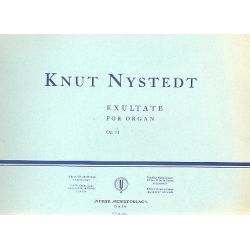 Exultate op.74 : for organ - Knut Nystedt