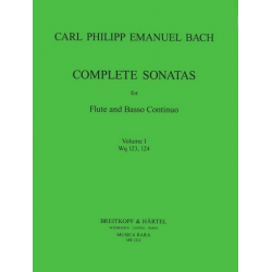 Complete Sonatas vol.1 (no.1+2) : - Carl Philipp Emanuel Bach