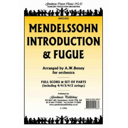INTRODUCTION AND FUGUE : FOR - Felix Mendelssohn-Bartholdy