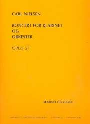 Concerto op.57 for clarinet in a and orchestra : - Carl Nielsen