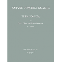 Triosonate c-Moll : für Flöte, - Johann Joachim Quantz