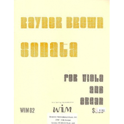 Sonata : - Rayner Brown