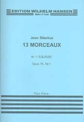 Esquisse op.76,1 : - Jean Sibelius