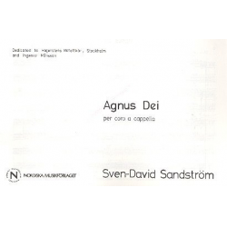 Agnus Dei : - Sven-David Sandström