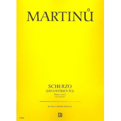 Scherzo (Divertimento) : per flauto - Bohuslav Martinu