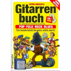 Gitarrenbuch Band 1 (+DVD +CD) - Peter Bursch