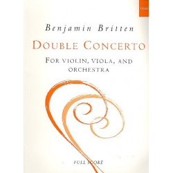 Double Concerto : for violin, - Benjamin Britten
