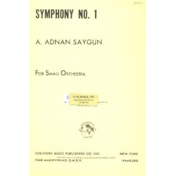 Symphony no.1 : - A. Adnan Saygun
