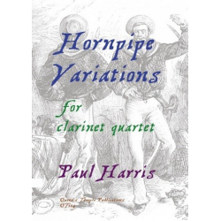 Hornpipe Variations : for 4 clarinets - Paul Harris