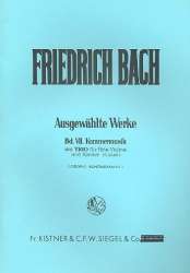 Trio C-Dur für Flöte, Violine und Klavier - Friedrich Bach / Arr. Georg Schuenemann