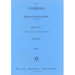 Missa F-Dur : für Soli, gem Chor, - Johann Ludwig Krebs