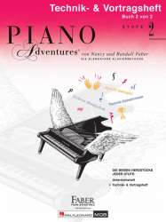Piano Adventures: Technik- & Vortragsheft Stufe 2 -Nancy Faber