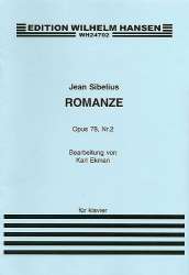 Romanze op.78,2 : für Klavier - Jean Sibelius