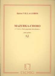 Suite populaire brésilienne No 1 - Mazurka-choro pour guitare - Heitor Villa-Lobos
