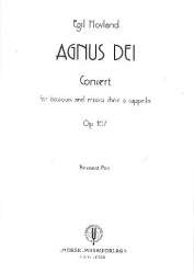 Agnus Dei op.167 : for bassoon and - Egil Hovland