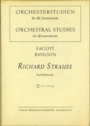 Orchesterstudien Fagott Band 8 - Richard Strauss