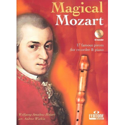 Magical Mozart (+CD) : für Sopranblockflöte - Wolfgang Amadeus Mozart