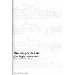 Livre d'orgue vol.3 : für Orgel/Klavier - Jean-Philippe Rameau