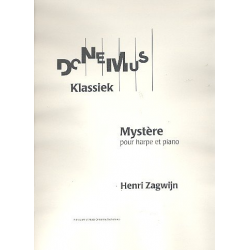 Mystere : for harp and piano - Henri Zagwijn