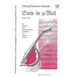 Suite g-Moll HWV452 : für - Georg Friedrich Händel (George Frederic Handel)