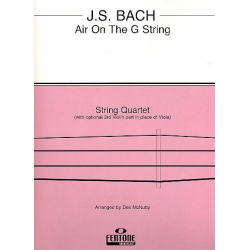 Air on the g string : for string - Johann Sebastian Bach