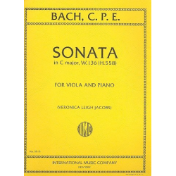 Sonata C major WQ136 : - Carl Philipp Emanuel Bach