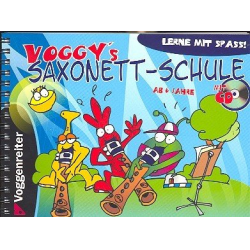 Voggy's Saxonett-Schule (+CD) -Klaus Dapper