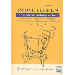 Pauke lernen (+CD) (z.T. mit Klavierbegleitung) - Arend Weitzel