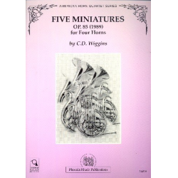 5 Miniatures op.85 : - Christopher D. Wiggins