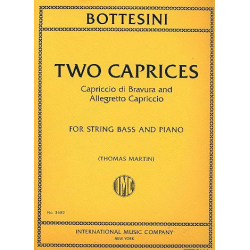 2 Caprices : for double bass and piano - Giovanni Bottesini
